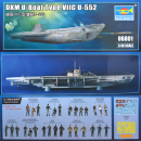 DKM U-Boat Type VIIC U-552, Trumpeter 06801, M 1:48,...