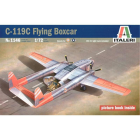 Fairchild C-119C Flying Boxcar, Italeri 1146, M 1:72