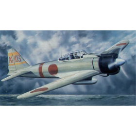 A6M2b Model 21 Zero, Trumpeter 2405, M 1:24