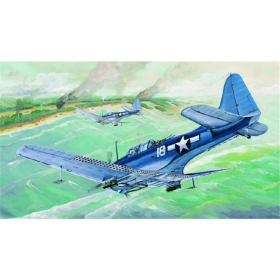 SBD-5 / A-24 Dauntles, Trumpeter 3904, M 1:72