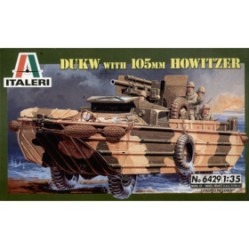 DUKW mit 105 mm Howitzer, Italeri 6429, M 1:35