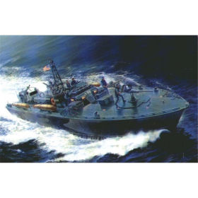 Elco 80 Torpedo Boat PT-596, Italeri 5602, M 1:35