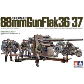 88 mm Gun Flak 36/37, Tamiya 35017, M 1:35