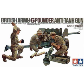 Britische 6-Pf&uuml;nder-Kanone, Tamiya 35005, M 1:35