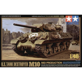 U.S. Tank Destroyer M10 Mid Production, Tamiya 32519, M 1:48