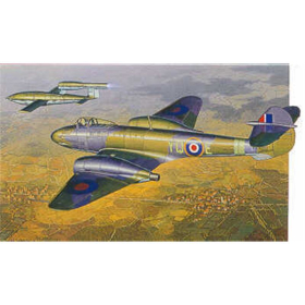 Gloster Meteor F-1 und Fieseler Fi-103 V-1, Tamiya 61065, M 1:48