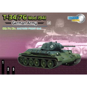 T34/76 1941 6th Pz. Divis., Die-Cast Dragon 760151, M 1:72