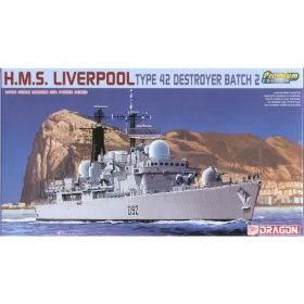 HMS Liverpool Type 42, Dragon 7069, M 1:700