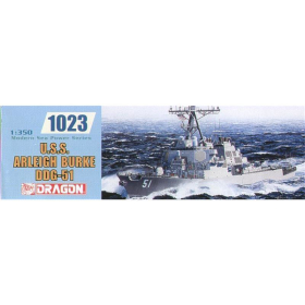 USS Arleigh Burke DDG-51, Dragon 1023, M 1:350