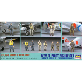 WW II Piloten, Hasegawa 4807, M 1:48