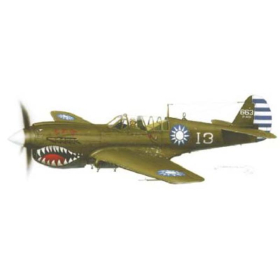 P-40 N/M Shark mouth, Eduard 1113, M 1:48