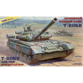 T-80BV, Zvezda 3592, M 1:35