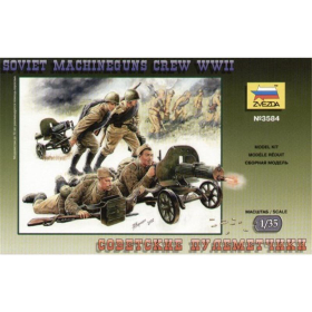 Sowjetische MG-Soldaten, Zvezda 3584, M 1:35