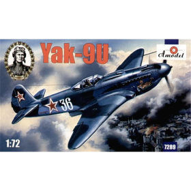 Yak-9U, Amodel 7289, M 1:72