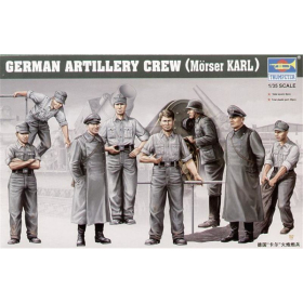 Morser Karl Crew, Trumpeter 00409, M 1:35