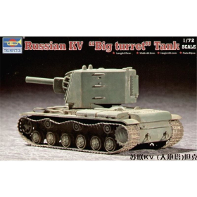 Russian KV &quot;Big Turret&quot;, Trumeter 7236, M 1:72