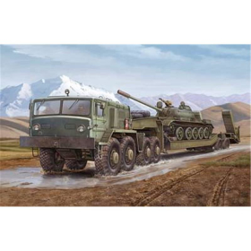 MAZ-537G with MAZ/ChMZAP-5247G, Trumpeter 750211, M 1:35