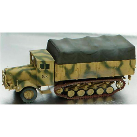 Mercedes 4500R FLAK 37, Halbkettenfahrzeug, Wespe 48042, M 1:48