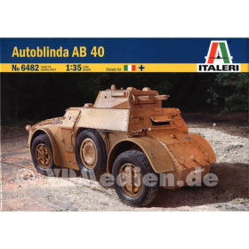 Autoblinda AB 40, Italeri 6482, 1:35