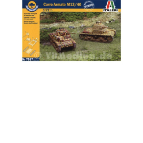 Carro Armato M13/40 - Italeri 7517 - M 1:72 - Enth&auml;lt 2 Modelle