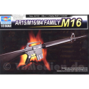 AR15/M16/M4 Family M16, Trumpeter 01901, M 1:3