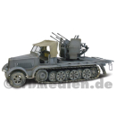 Deutsches Sd. Kfz 7/1 Halbkettenfahrzeug mit 2cm...