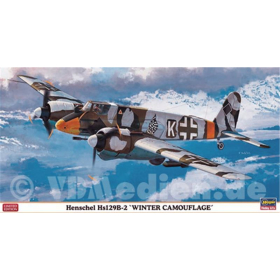 Henschel Hs129B-2 &quot;Winter Camouflage&quot;, Hasegawa 07310 M 1:48