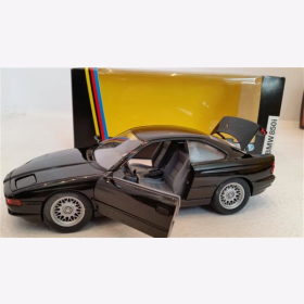 BMW 850i, Schwenkscheinwerfer, schwarz metallic, M 1:24 Schabak 1630