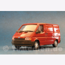 Ford Transit, rot, geschlossen, M 1:35 Schabak 1300/1301