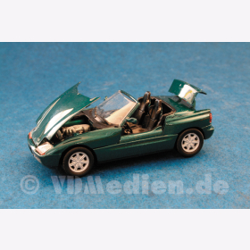 BMW Z1 mit Senkt&uuml;r, gr&uuml;n metallic, M 1:43 Schabak 1160