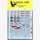 Hi-Decal Line 48-003, Su-27 Flanker B Modellbau Abziehbild