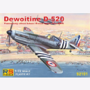 Dewoitine D-520 RS Models, 1:72, (92101)