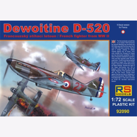 Dewoitine D-520 RS Models, 1:72, (92090)