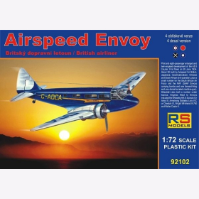 Airspeed Envoy Lynx British Airliner, RS Models, 1:72, 92102