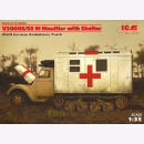 V3000S/SS M Maultier with Shelter WWII German Ambulance...