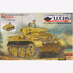 German Pz.Kpfw.II Ausf.L &quot;LUCHS&quot; (4.Pz.Div. Version), Asuka Model 35-006, M 1:35