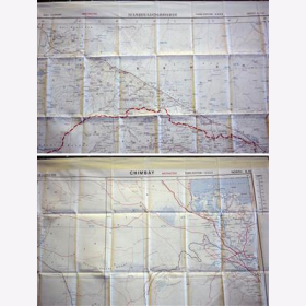 Fliegerkarte Silk Map von Mashhad (Iran) und Chimbay (Turkmenistan) 1:1.000.000