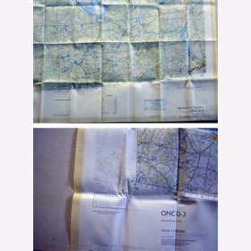 Fliegerkarte Silk Map von Riga (Lettland) und Gorkiy (Russland) 1:1.000.000