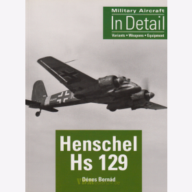 Henschel Hs 129 Military Aircraft In Detail Dénes Bernád - 