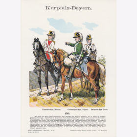 Uniformtafel Gr.4/Nr.53: KURPFALZ-BAYERN 1792.