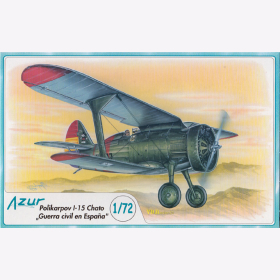 Polikarpov I-15 Chato &quot;Guerra civil en Espana&quot; - Azur A044 1:72