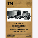 U.S. WW II Semitrailers for Autocar, Federal &amp; IHC...