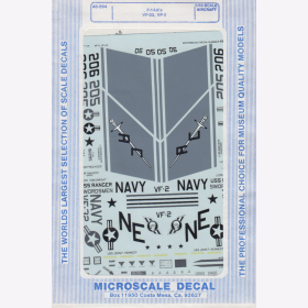 1:48 - F-14As/ VF-32/ VF-2 / Microscale Decal Nr. 295