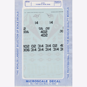 1:48 - A-7 Es H/ MS-12/ VA-46/ VA-82 / Microscale Decal Nr. 292