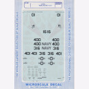 1:48 - A-7 Es/ VA-86/ VA-105/ VA-83 / Microscale Decal...