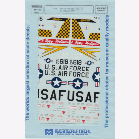 1:48 - F-4s; North Dakota ANG./ Michigan ANG / Microscale Decals Nr. 0189