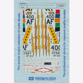 1:48 - ADG 137567 UA-65/ F8E 149170/ UF-33 / Microscale Decals Nr. 168