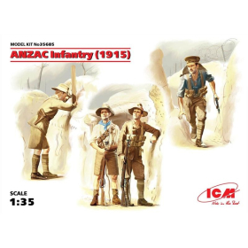 ICM Model Kit 35685 ANZAC Infantry (1915) 1:35