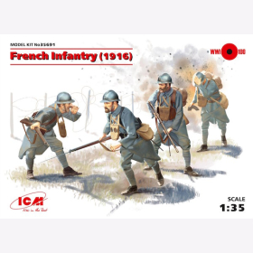 ICM Model Kit 35691 French Infantry (1916) 1:35