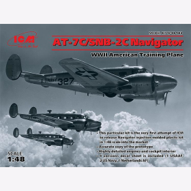 AT-7C/SNB-2C Navigator WWII American Training Plane 1:48 ICM 48183